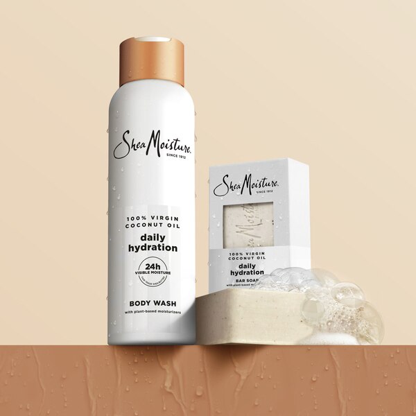 SheaMoisture Coconut Oil Daily Hydration Body Wash, 18 OZ