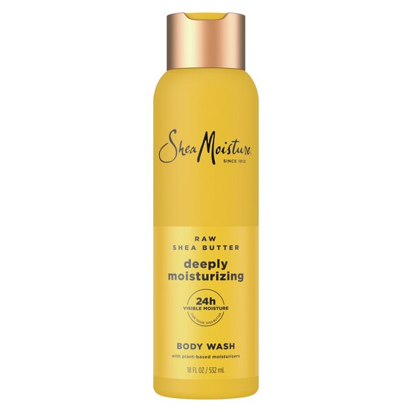 SheaMoisture Raw Shea Butter Moisturizing Body Wash, 18 OZ