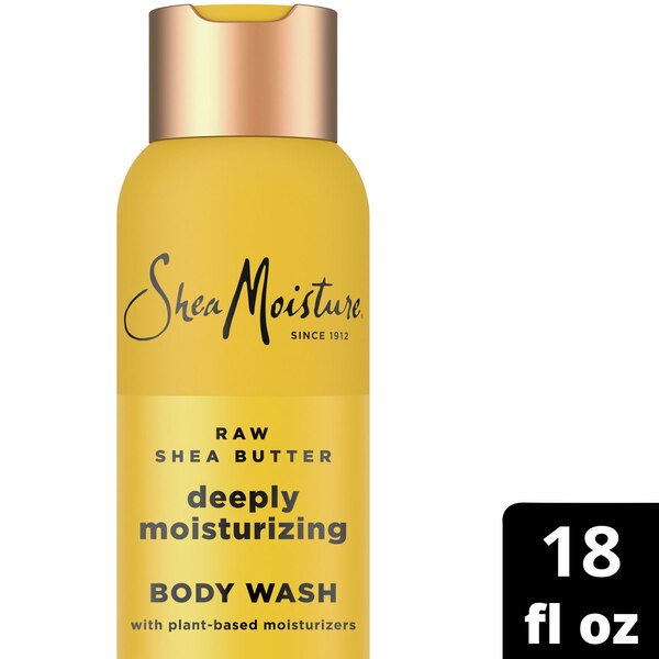 SheaMoisture Raw Shea Butter Moisturizing Body Wash, 18 OZ