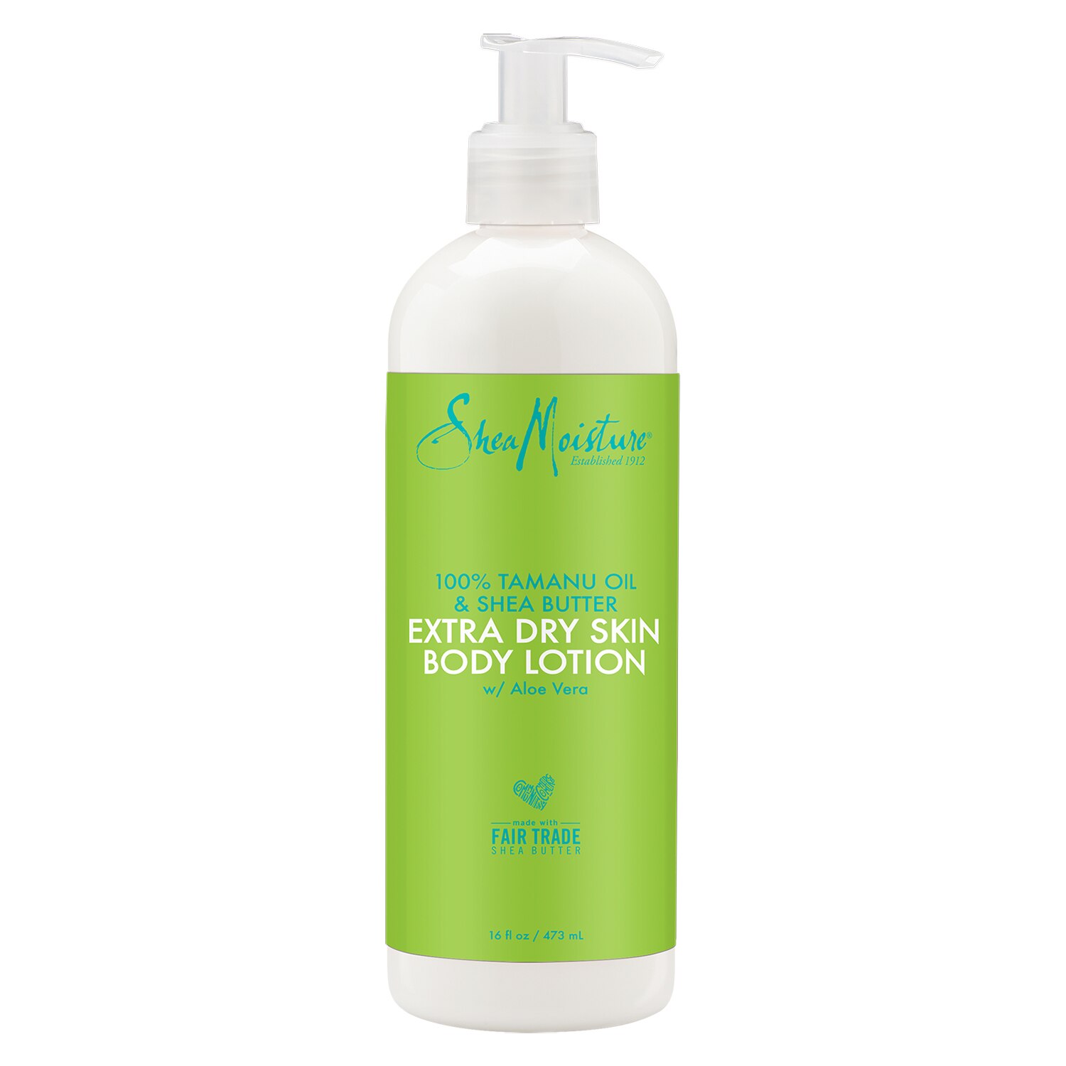 SheaMoisture Body Lotion 100% Tamanu Oil & Shea Butter Extra Dry Skin, 16 OZ