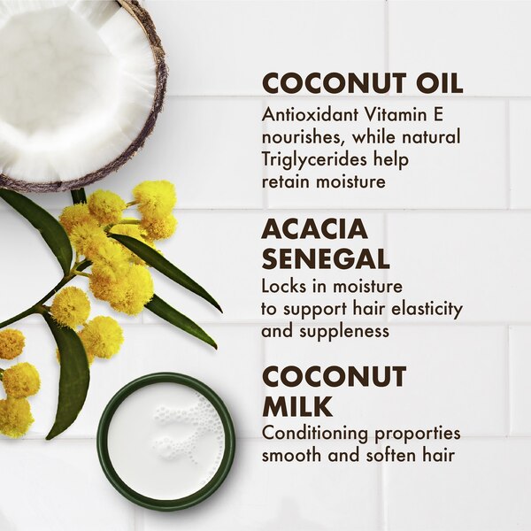 Shea Moisture 100% Virgin Coconut Oil Daily Hydration Shampoo, 13 OZ