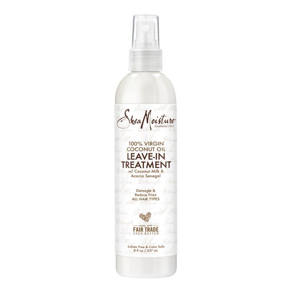 Shea Moisture 100% Virgin Coconut Oil Daily Hydration Leave-In Treatment, 8 OZ
