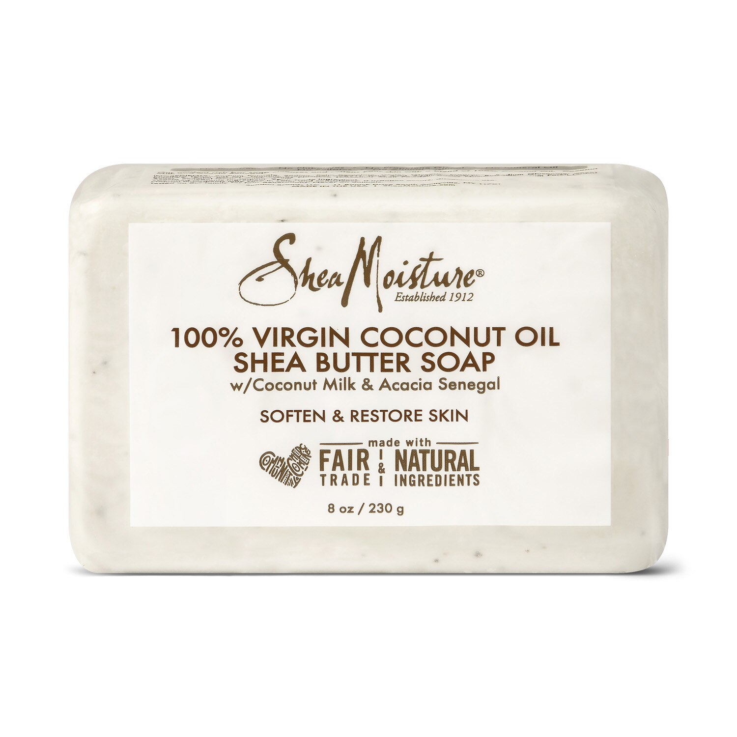 SheaMoisture Shea Butter Face & Body Bar Soap, 8 OZ