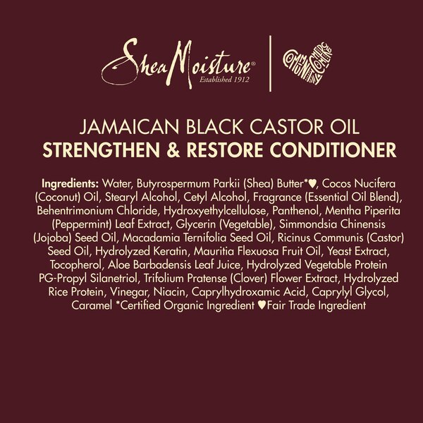 SheaMoisture Jamaican Black Castor Oil Strengthen & Restore Conditioner