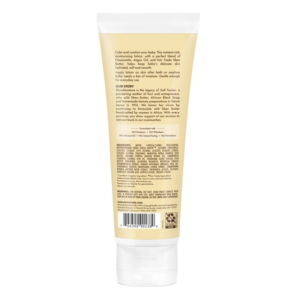 SheaMoisture Baby Lotion Clear Skin Moisturizer 100% Virgin Coconut Oil, 8 oz