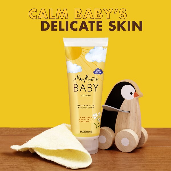 SheaMoisture Baby Lotion Clear Skin Moisturizer 100% Virgin Coconut Oil, 8 oz
