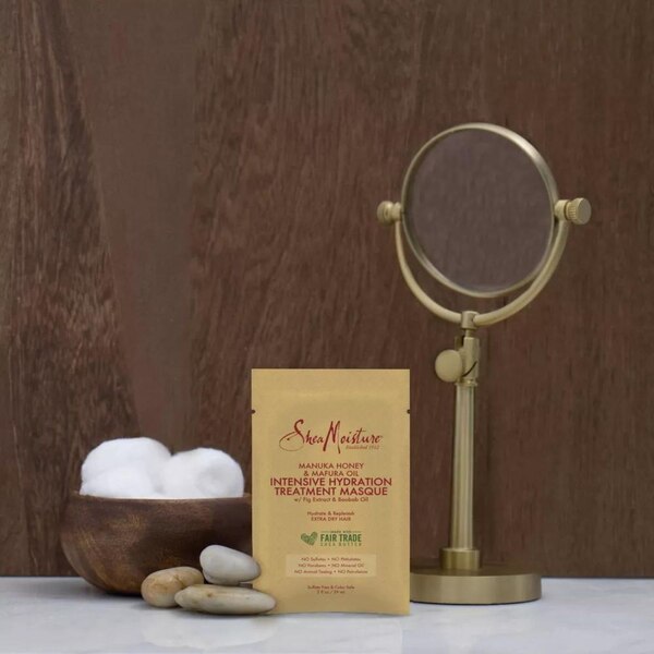 SheaMoisture Manuka Honey & Mafura Oil Hydration Hair Mask, 2 OZ