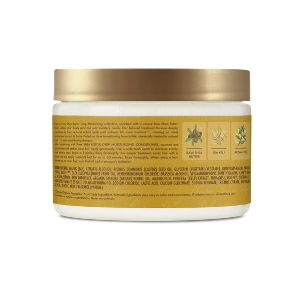 Shea Moisture Raw Shea Butter Deep Treatment Masque, 12 OZ