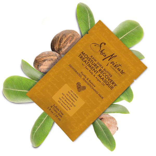 SheaMoisture Raw Shea Butter Moisture Recovery Treatment Masque, 2 OZ