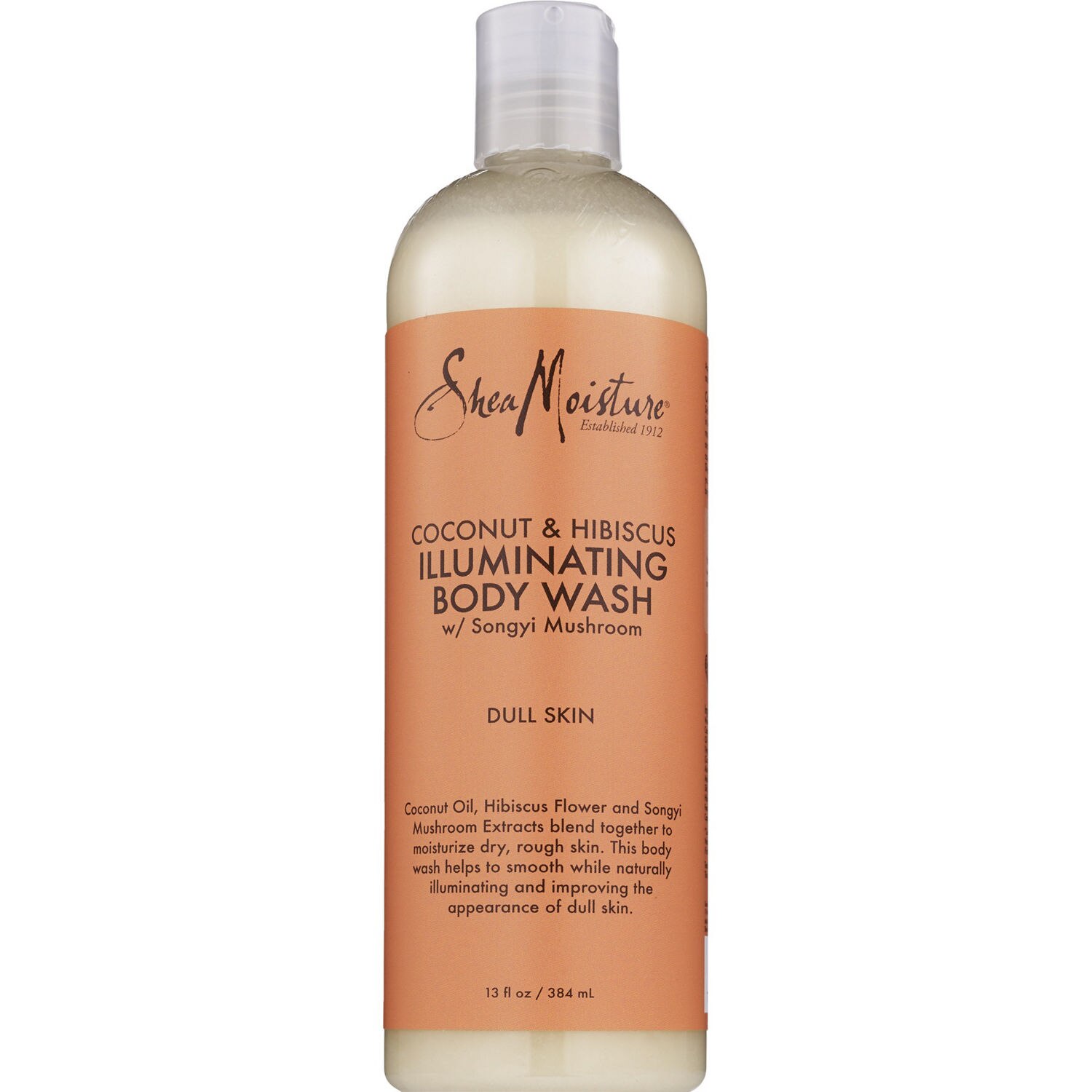 SheaMoisture Coconut & Hibiscus Illuminating Body Wash, 16 OZ