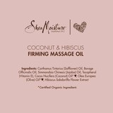 SheaMoisture Dull Skin Bath, Body & Massage Oil, Coconut & Hibiscus, 8 OZ, thumbnail image