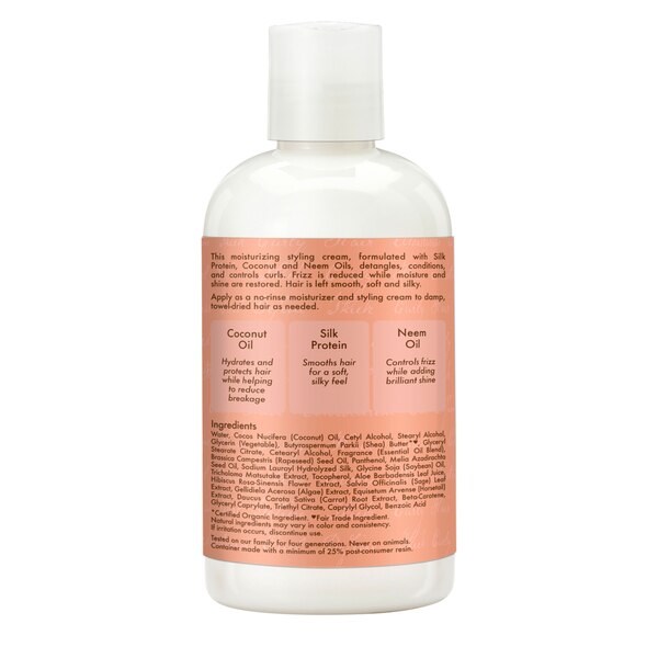 Shea Moisture Coconut & Hibiscus Curl & Style Milk, 8 OZ