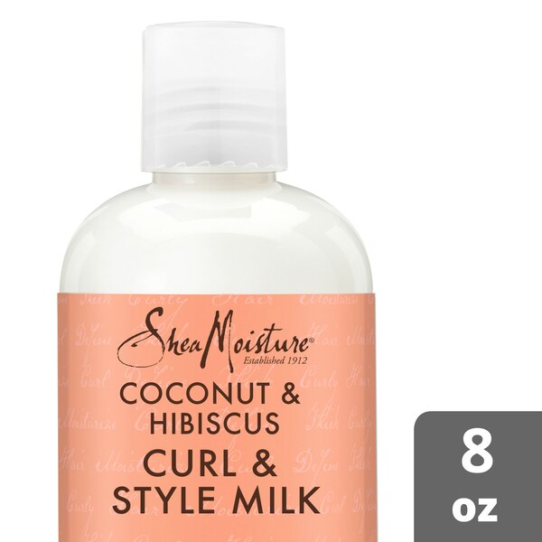 Shea Moisture Coconut & Hibiscus Curl & Style Milk, 8 OZ