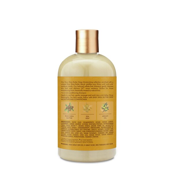 Shea Moisture Raw Shea Butter Moisture Retention Shampoo, 13 OZ
