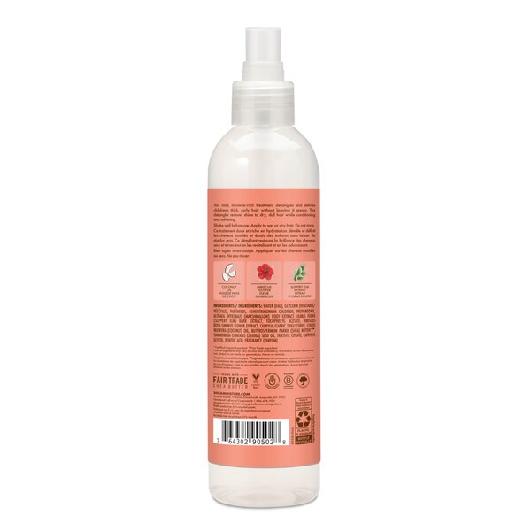 SheaMoisture Kids Coconut & Hibiscus Extra Moisturizing Detangler,  8 OZ
