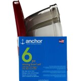 Anchor 6pc Glass Mixing Bowl Set, thumbnail image