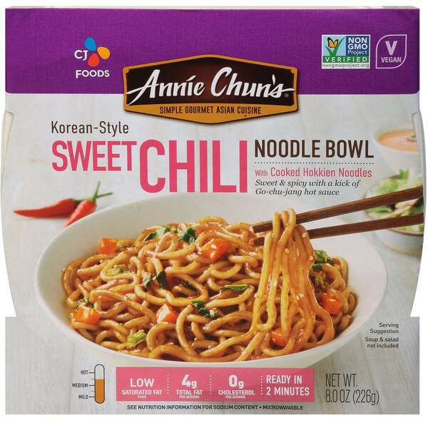 Annie Chun's, Korean Style Chili Noodle Bowl, 8.1 oz