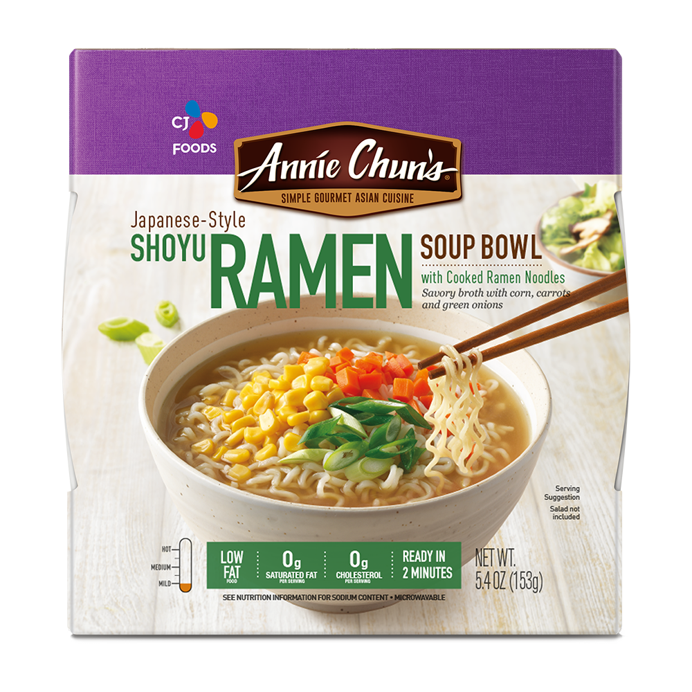 Annie Chun's Japanese-Style Spicy Miso Ramen Soup Bowl, 5.4 oz