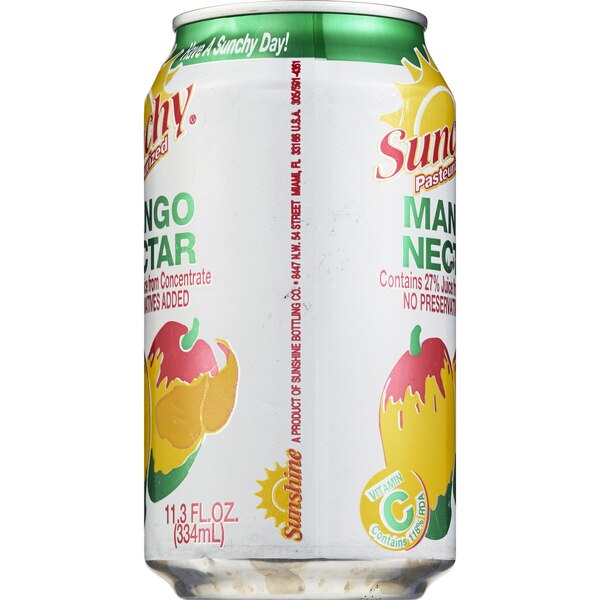 Sunchy Nectar Can, Mango, 11.3 OZ