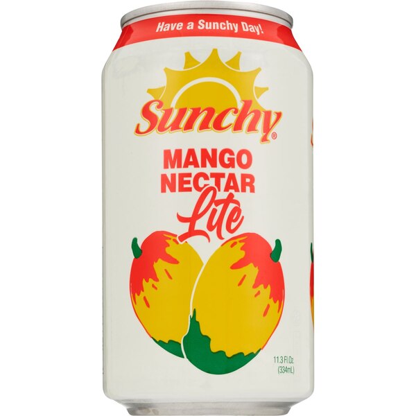 Sunchy Mango Nectar Lite, 11.8 OZ