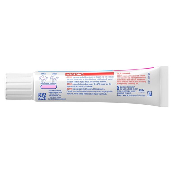 Fixodent Complete Denture Adhesive Cream, Original