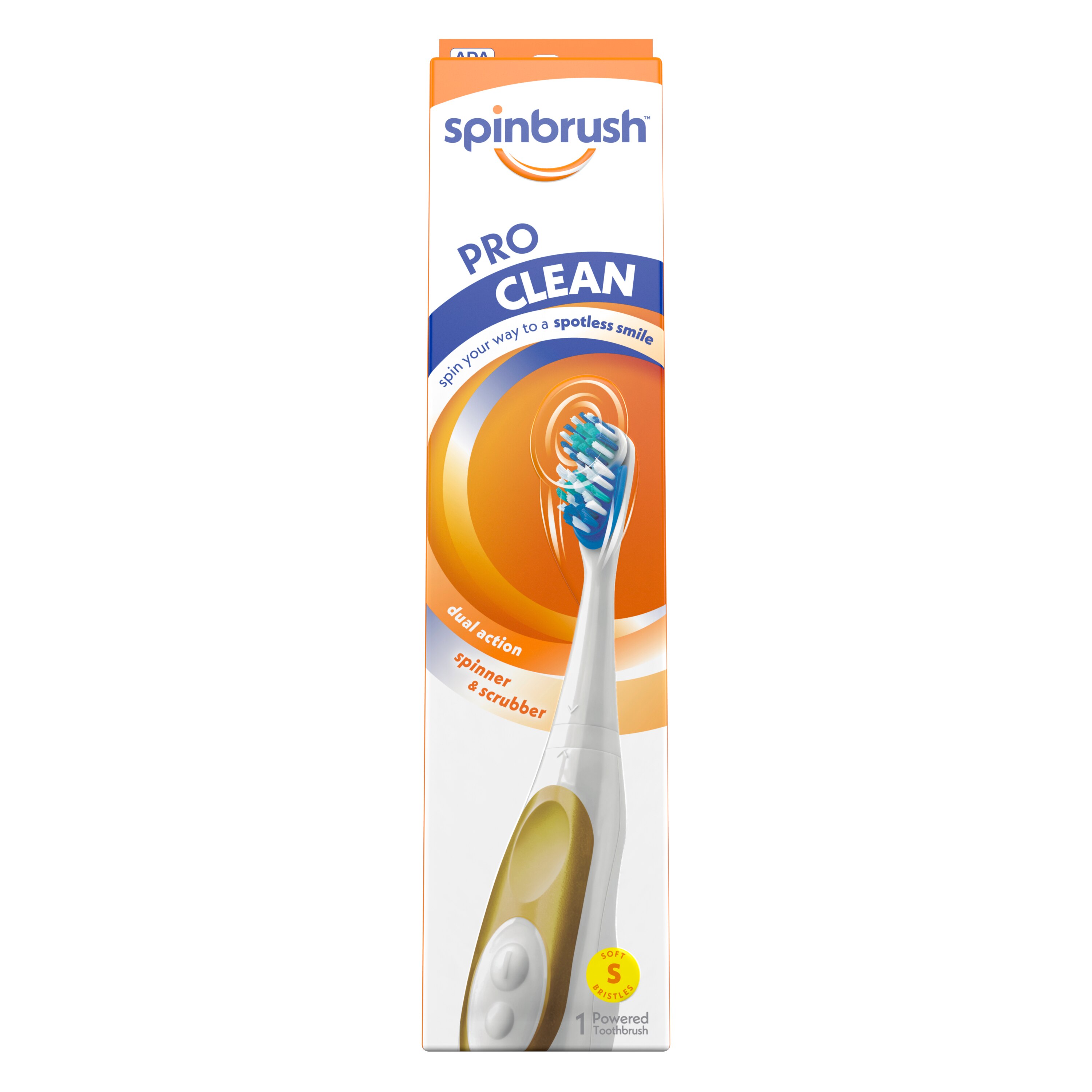 Arm & Hammer Pro Clean - Cepillo dental eléctrico, suave