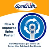 Spinbrush Kids Battery Powered Toothbrush, Mermaids and Unicorns, thumbnail image