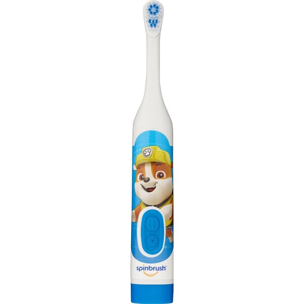 Spinbrush Electric Toothbrush, Paw Patrol, Soft