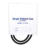 MABIS Single-Patient Use Blood Pressure Cuffs, Two-Tube, Large Adult, thumbnail image