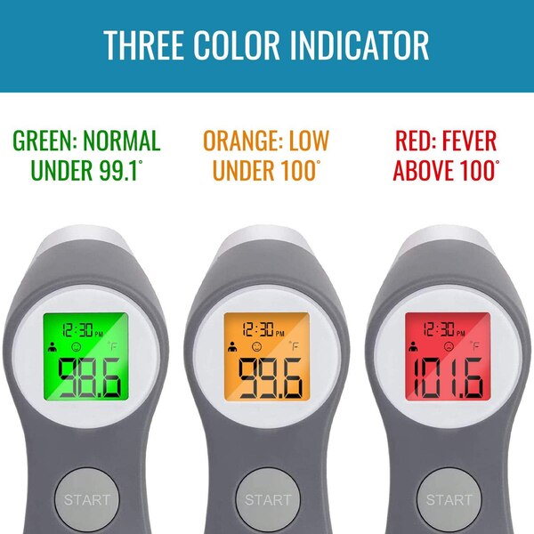 Mabis HS Touchless Infrared Thermometer