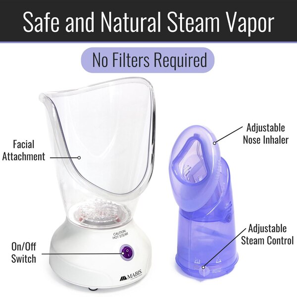 Mabis Steam Inhaler with Facial Mask