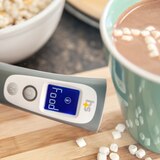 HealthSmart Non-Contact Instant Read Infrared Digital Forehead Thermometer, Gray, thumbnail image