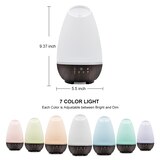 HealthSmart Aromatherapy Diffuser Cool Mist Humidifier for Essential Oils, thumbnail image