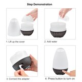 HealthSmart Aromatherapy Diffuser Cool Mist Humidifier for Essential Oils, thumbnail image