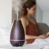 HealthSmart Aromatherapy Diffuser Cool Mist Humidifier for Essential Oils, thumbnail image