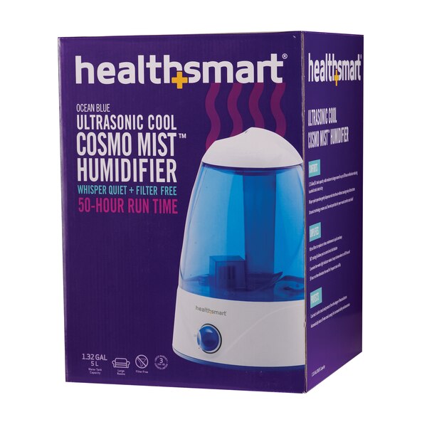 HealthSmart Ultrasonic Cool Cosmic Mist Humidifier