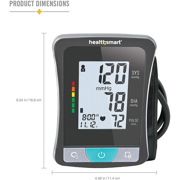 HealthSmart Select Series Upper Arm Blood Pressure Monitor