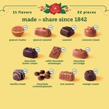 Whitman's Sampler, Assorted Milk & Dark Chocolate Candy Gift Box, 22 ct, 10 oz, thumbnail image 4 of 6