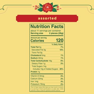 Whitman's Sampler Assorted Milk & Dark Chocolate Gift Box, 22 Ct, 10 Oz