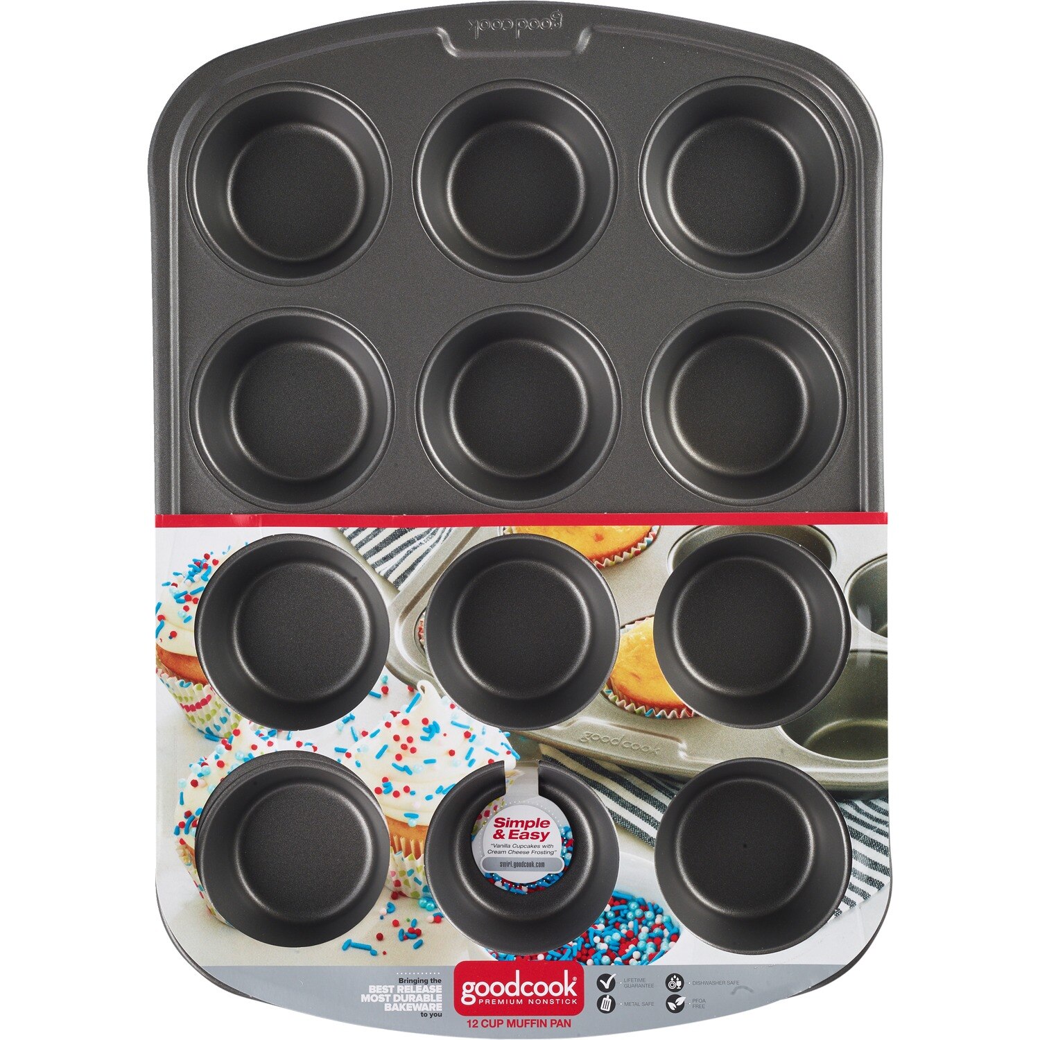 GoodCook 12 Cup Muffin Pan