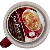 GoodCook Red Ceramic Mug with Lid, thumbnail image