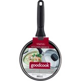 GoodCook Kitchen Basics Durable Stainless Steel Saucepan with Glass Lid, thumbnail image