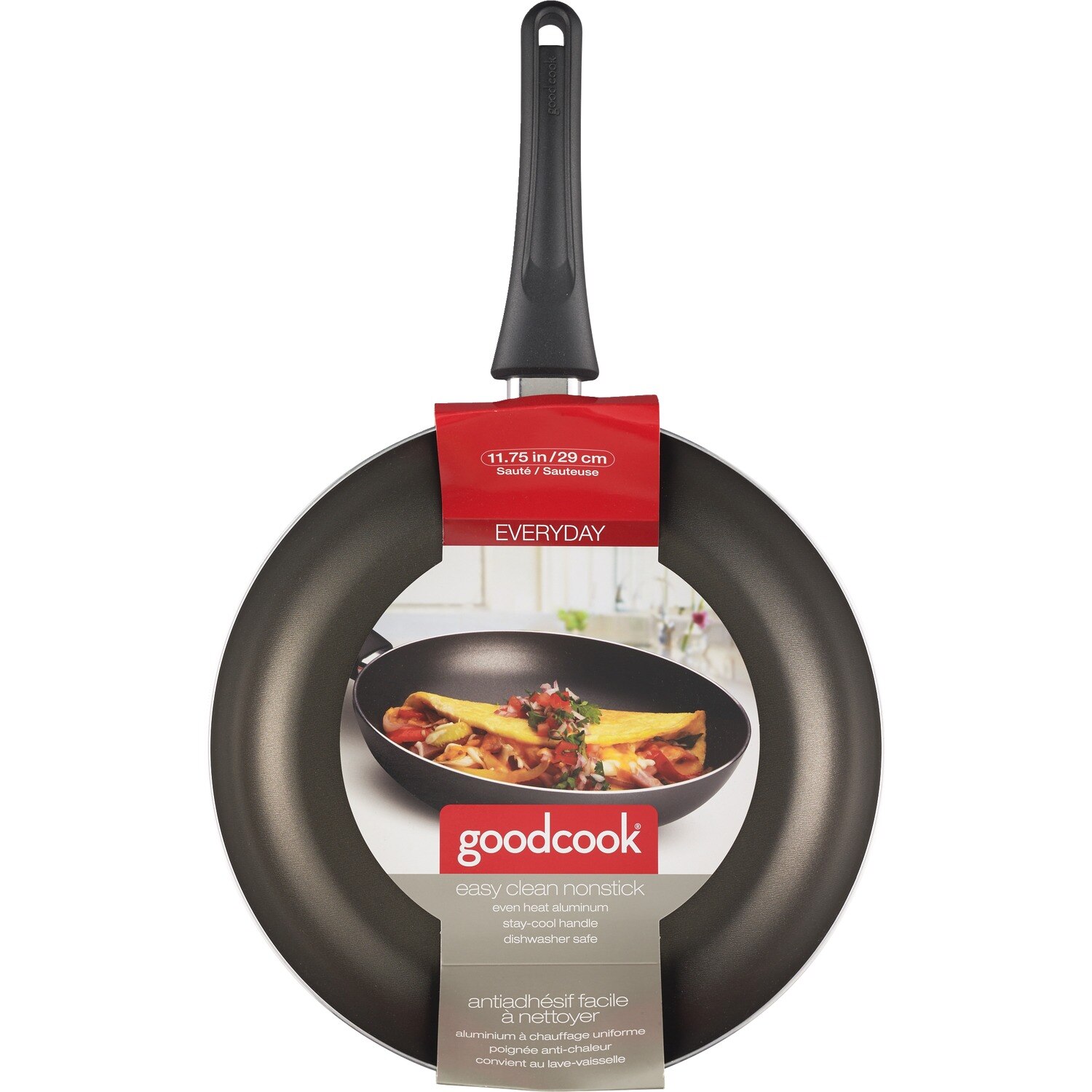 GoodCook E-Z Clean Non-Stick 11 3/4 Inch Saute Pan