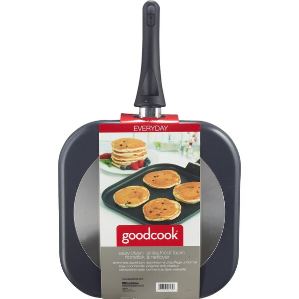 GoodCook E-Z Clean Non-Stick 11 Inch Griddle Pan