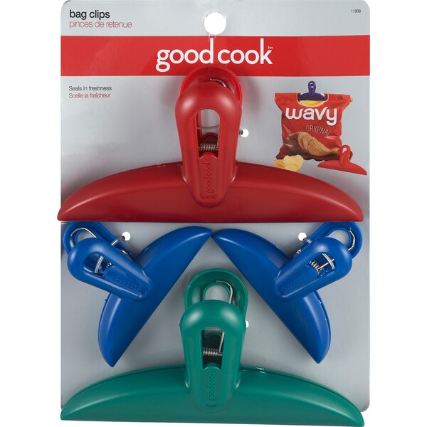 GoodCook Blue Bag Clips
