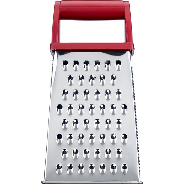 GoodCook 9in Grater with White Plastic Handle