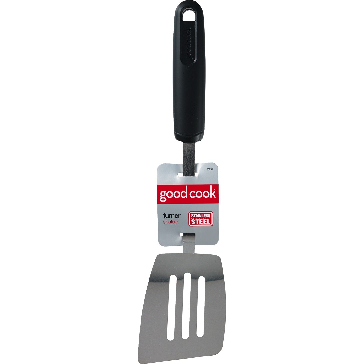 Good Cook - Espátula para voltear de acero inoxidable
