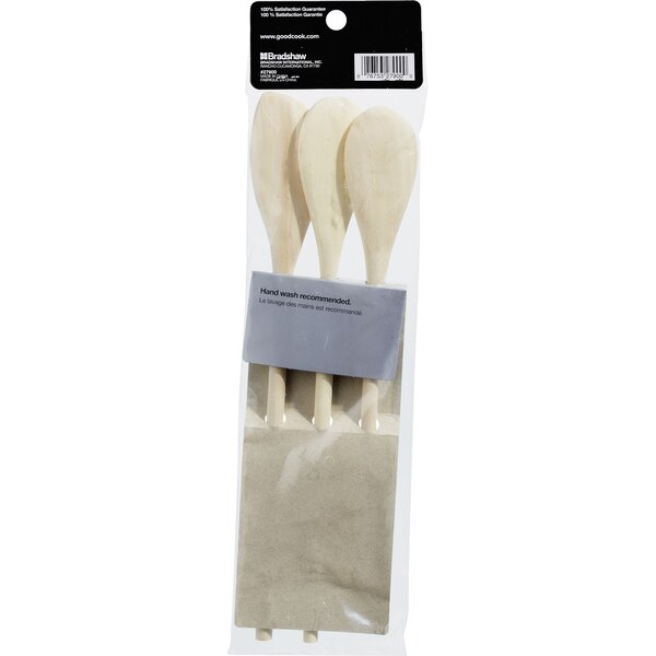 GoodCook Wood Spoons, 3 ct