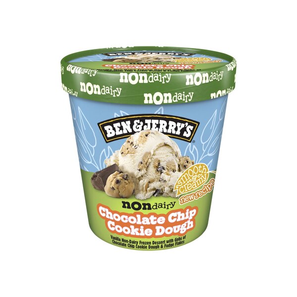Ben & Jerry's, Non-Dairy Chocolate Chip Cookie Dough Pint, 16 oz 