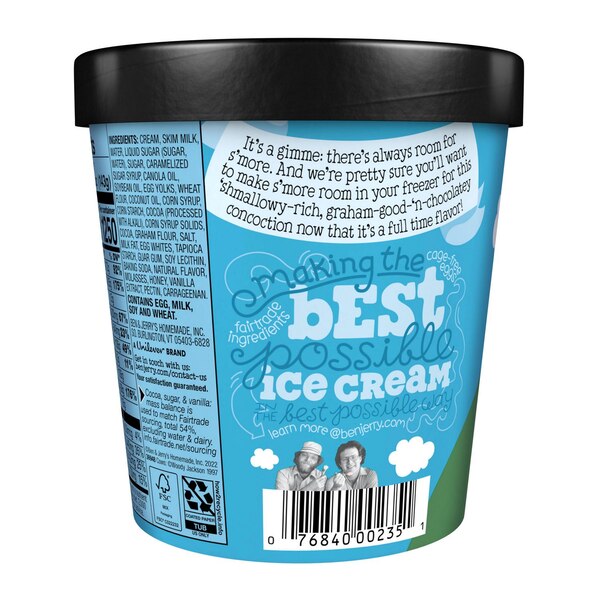 Ben and Jerry's, Gimme S'more Ice Cream, 16 Oz